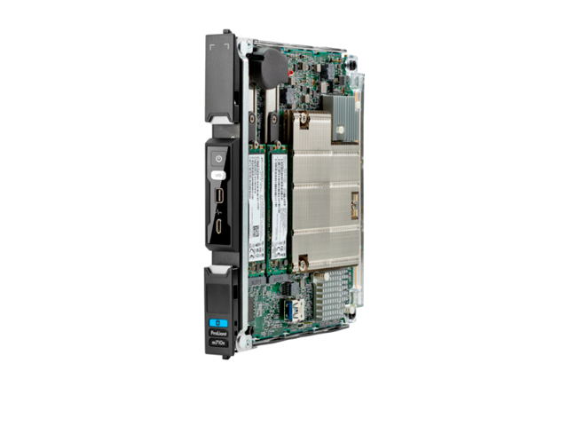 HPE ProLiant m710x Server Blade:        Intel Xeon E3-1585L v5 m710x