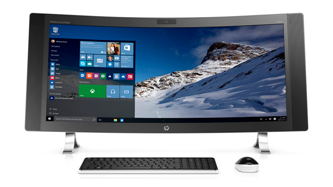  HP Envy Curved All-in-One