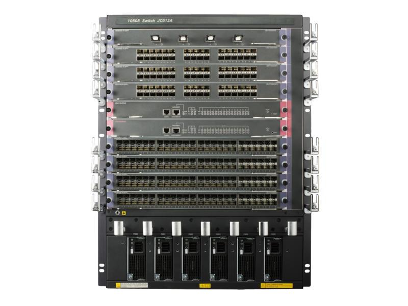 Шасси коммутатора HPE FlexNetwork 10508 JC612A Шасси коммутатора HPE FlexNetwork 10508 JC612A