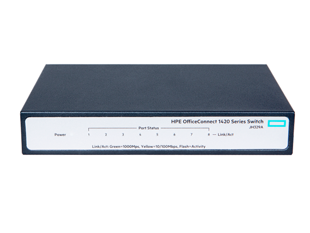 HPE OfficeConnect 1420 JH329A – бюджетный коммутатор для SMB JH329A